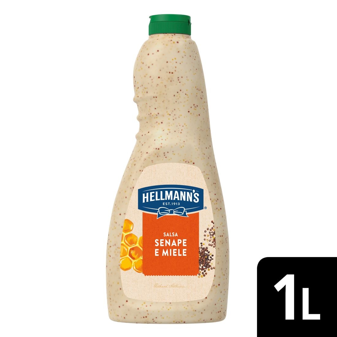 Hellmann's Salsa Honey Mustard 1L - I Dressing Hellmann’s ti aiutano a creare con facilità insalate sempre nuove e gustose.