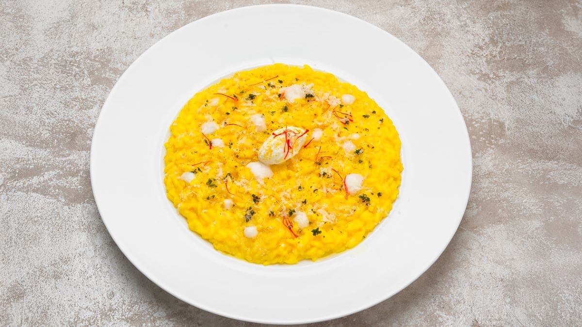 Risotto alla Milanese – - Ricetta