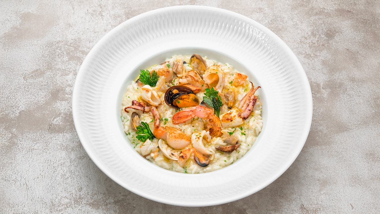 Risotto classico ai frutti di mare – - Ricetta