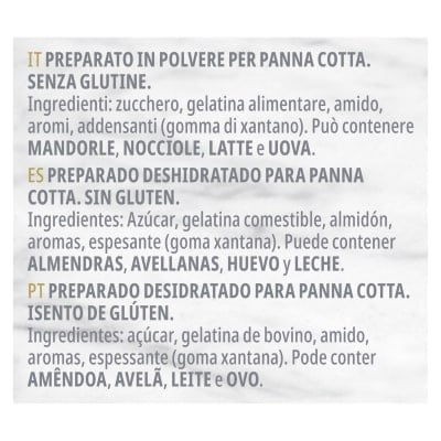 Carte d’Or preparato per Panna Cotta - Gusto e colore autentici. Consistenza perfetta anche dopo 24 ore. Senza glutine.